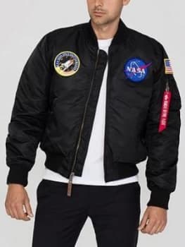 Alpha Industries Ma-1 Vs Nasa Bomber Jacket - Black