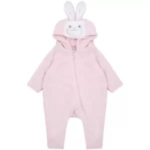 Larkwood Babies Rabbit Design All In One (0-6 Months) (Pink)