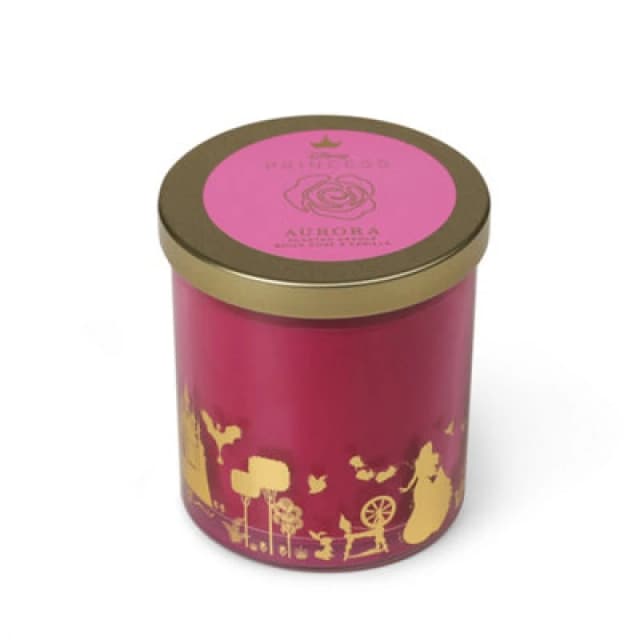 Disney Princess Aurora Inspired Candle Briar Rose & Vanilla Scent 213G (1-Wick) - Disprc002P