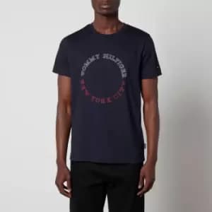 Tommy Hilfiger Monotype Roundle Cotton-Jersey T-Shirt - L