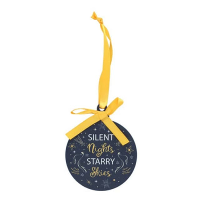 Something Different Something Different Silent Nights Starry Skies Bauble in Navy Navy One Size Unisex 5063806402565