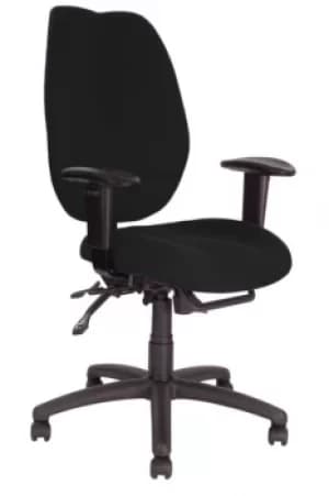 Thames High Back Operator Armchair Black
