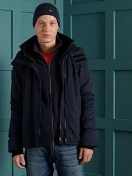 Superdry Ottoman Arctic SD Windcheater Jacket - Navy, Size XS, Men