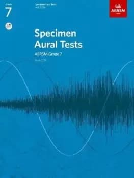 Specimen Aural Tests, Grade 7 with 2 CDs by ABRSM