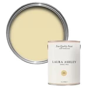 Laura Ashley Pale Gold Matt Emulsion Paint, 5L