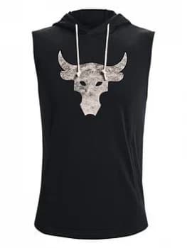 Urban Armor Gear Training Project Rock Terry Sleeveless Hoodie - Black/White Size M Men