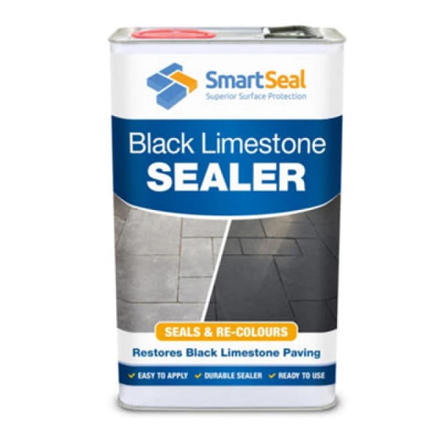 Smartseal Limestone Sealer Black, Limestone & Slate Sealer, 5L, Black 5.061E+12