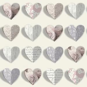 Arthouse Olivia Blush Pink Wallpaper