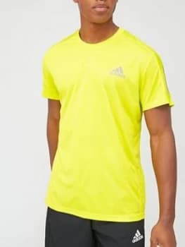 Adidas Own The Run T-Shirt - Yellow
