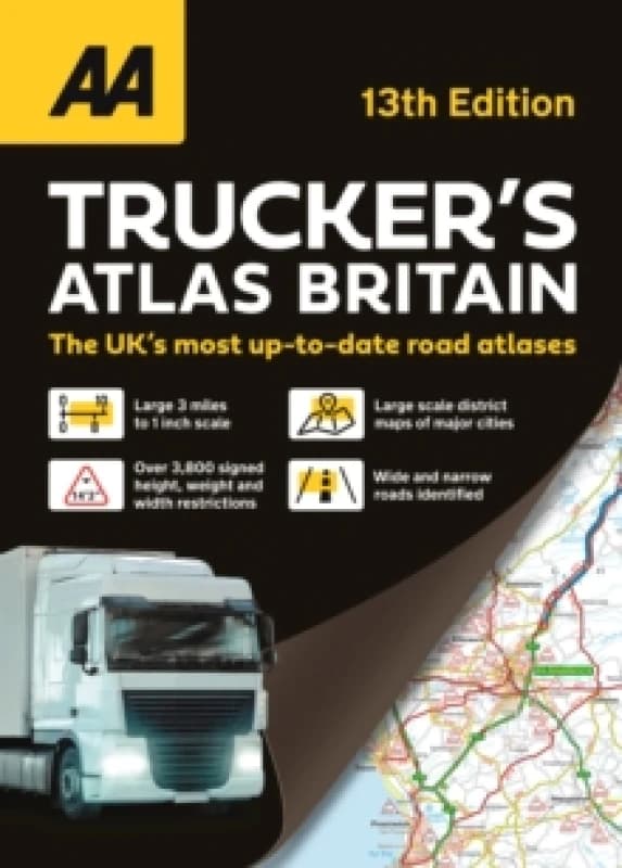 AA Trucker's Atlas Spiral bound