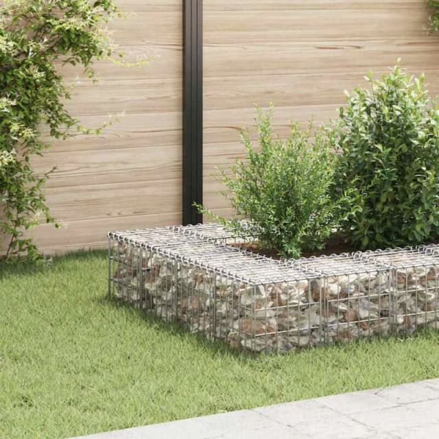 VIDAXL Cube Gabion Raised Bed Steel Wire 30x30x30cm vidaXL 8719883734767