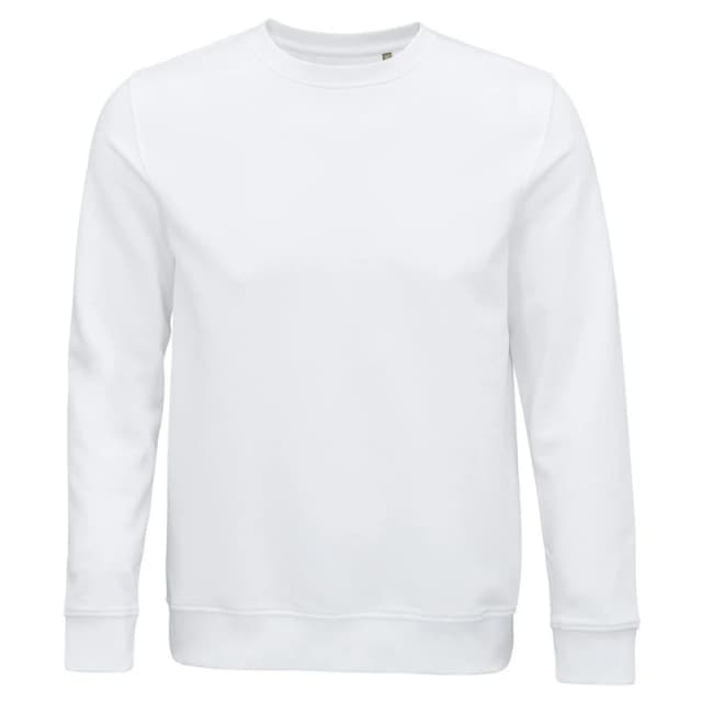 SOL'S Mens Comet Sweatshirt in White Size: XS White Male XS