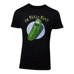 Rick And Morty - I'm Pickle Rick Mens Small T-Shirt - Black