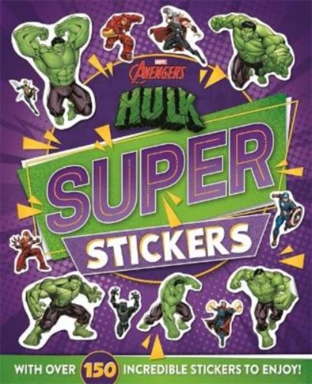 Marvel Avengers Hulk: Super Stickers Paperback / softback