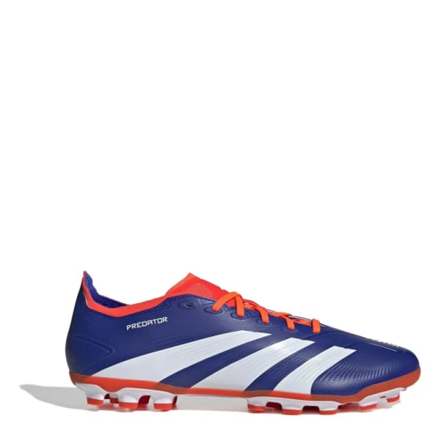 adidas Predator League 2G/3G Artificial Grass Football Boots Blue/Wht/Red male 7.5 (41.3)