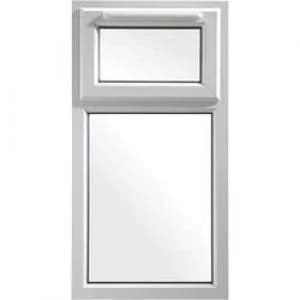 Wickes Upvc Casement Window White 610 x 1160mm Top Hung