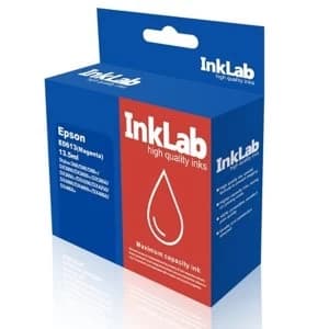 InkLab 613 Epson Compatible Magenta Replacement Ink