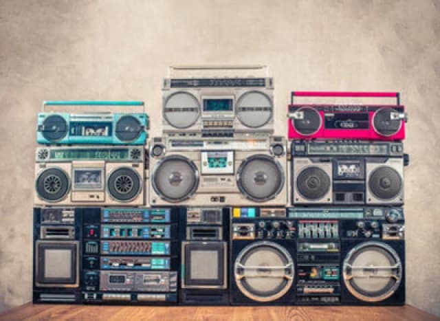 As Creation Ghettoblaster Digital Mural 350Cm X 255Cm