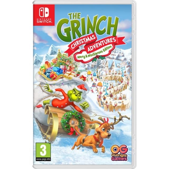 The Grinch Christmas Adventures Merry & Mischievous Edition Nintendo Switch Game