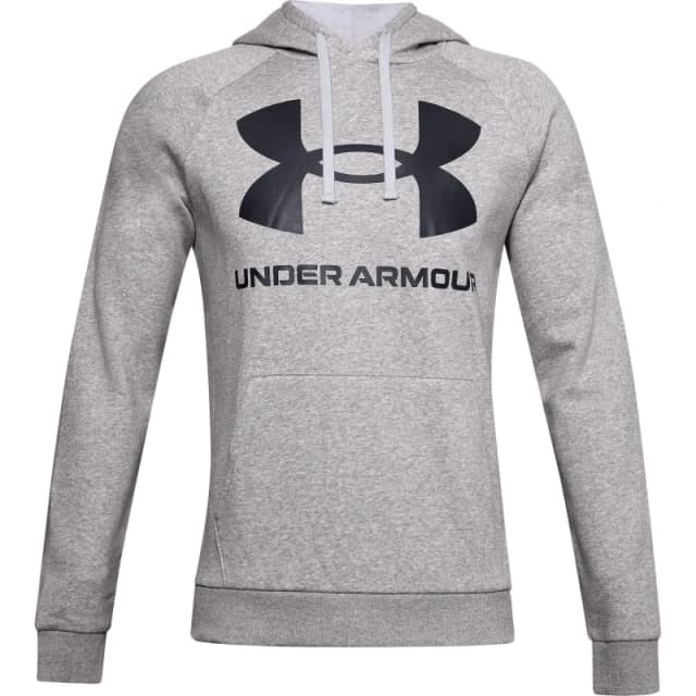 Under Armour Armour Ua Rival Fleece Big Logo HD Hoody Mens - Grey Grey S