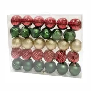 The Spirit Of Christmas PK30 Bauble Box Set24 - Multi