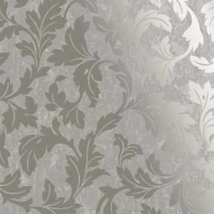 Graham & Brown Superfresco Milan Scroll Wallpaper - Taupe