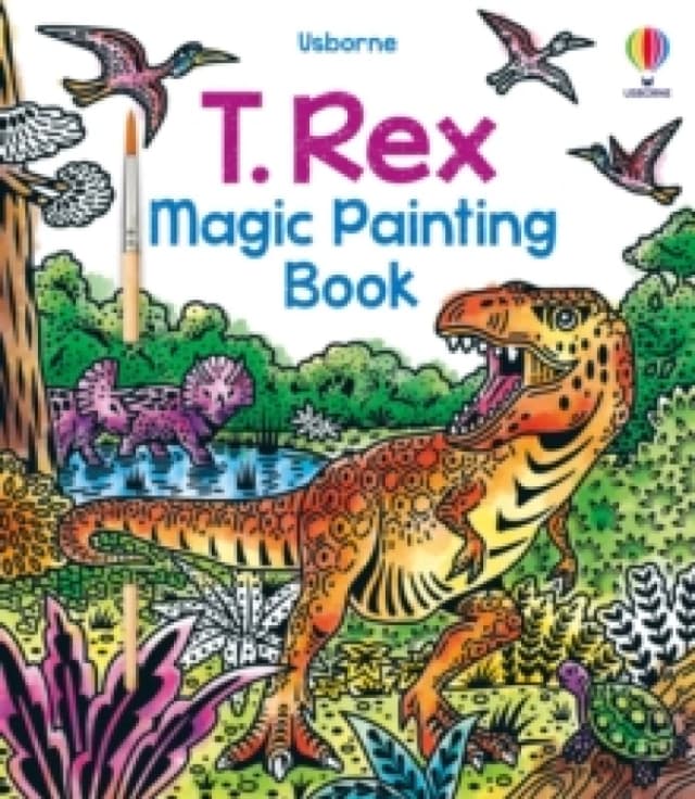 T. Rex Magic Painting Book Paperback / softback