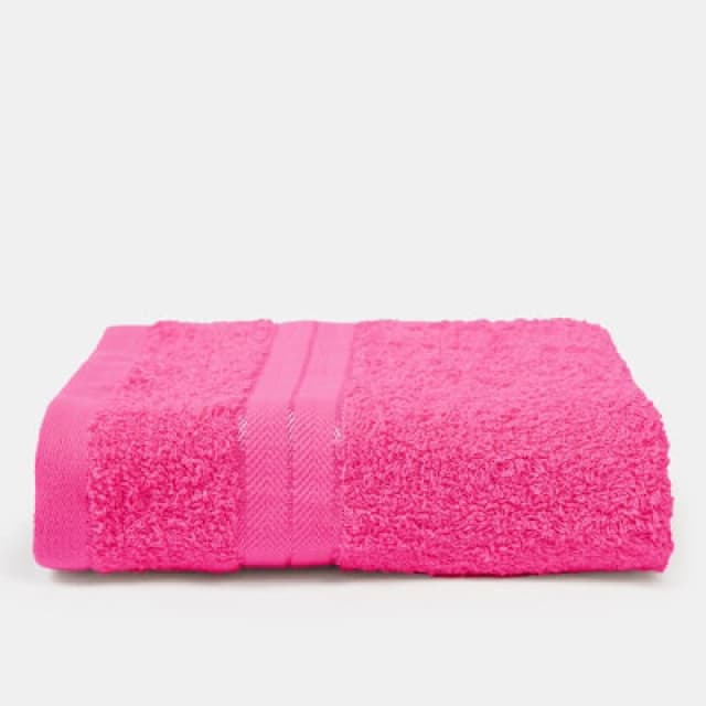 OHS OHS Luxury Hand Towel 100% Cotton Bathroom in Pink Pink Hand Towel Unisex 5027434214242