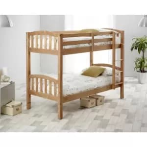 Mya Pine Bunk Bed and Spring Mattresses