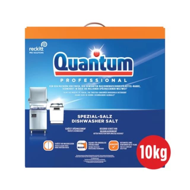 Finish Quantum Professional Dishwasher Salt 10KG 3304119