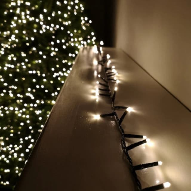Premier - 500 LED Multi Action Treebrights With Timer - Warm White/green
