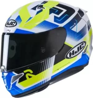 HJC RPHA 11 Nectus Helmet, white-blue-yellow, Size 2XL, white-blue-yellow, Size 2XL