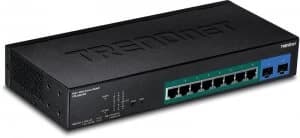 10-Port Gigabit Web Smart PoE+ Switch