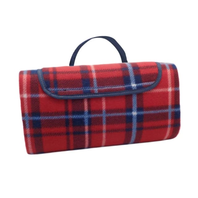 Country Club Picnic Blanket Fleece + Handle - Classic Tartan Classic Tartan unisex 130x130cm