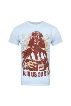 Official Join Us Or Die Darth Vader T-Shirt
