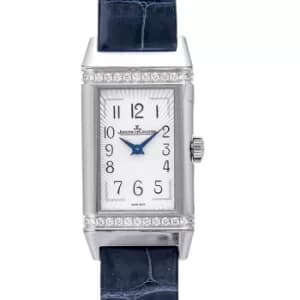 Reverso One Quartz White Dial Ladies Diamonds Watch