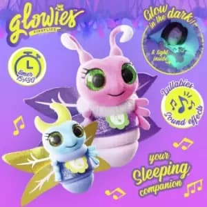 Glowies Fireflies Glow in the Dark Plush Assorted