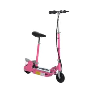 HOMCOM Pink 120W Electric Scooter
