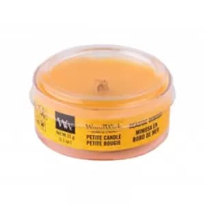 Woodwick Seaside Mimosa Scented Candle Petite