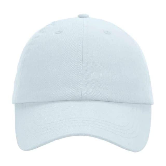 Beechfield 6 Panel Low Profile Baseball Cap in Light Blue Light Blue Unisex One Size