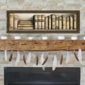 MZM732 Multicolor Decorative Framed MDF Painting