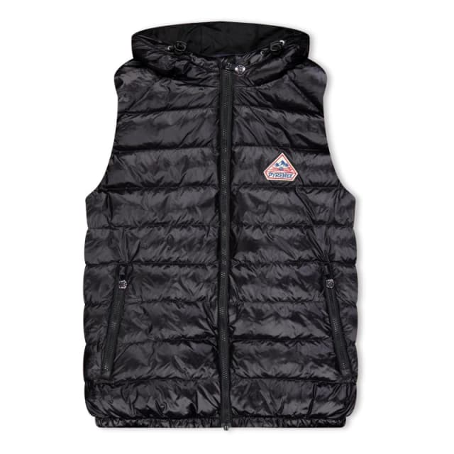 Pyrenex Kids Cheslin Packable Short Puffer Jacket Black 0009 male 8Y