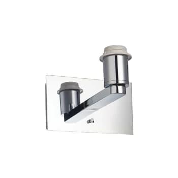 Endon Collection Lighting - Endon Lighting Issac USB - Wall Lamp Chrome Effect Plate 1 Light IP20 - E27