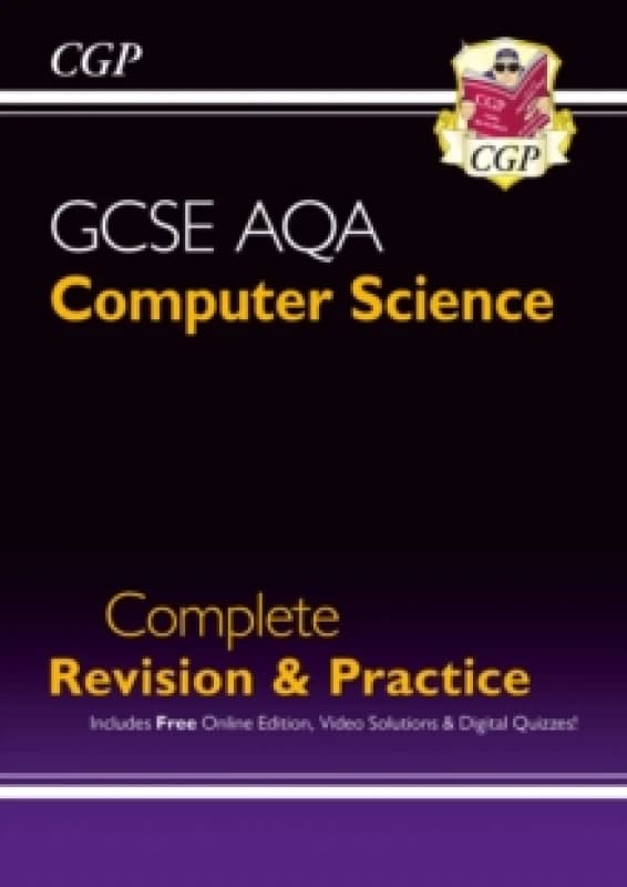 CGP Books New GCSE Computer Science AQA Complete Revision & Practice includes Online Edition, Videos & Quizzes Book Multi