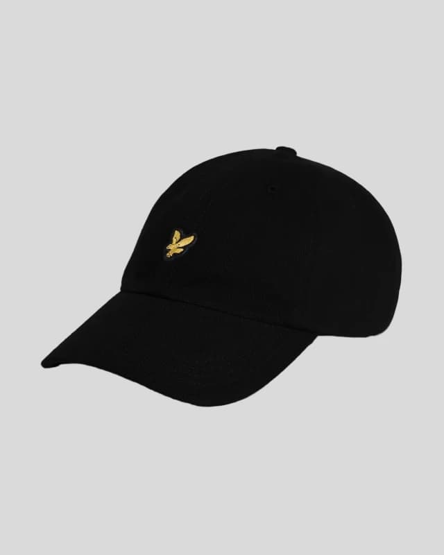 Lyle & Scott Mens Baseball Cap in Black