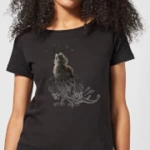 Fantastic Beasts Tribal Augurey Womens T-Shirt - Black