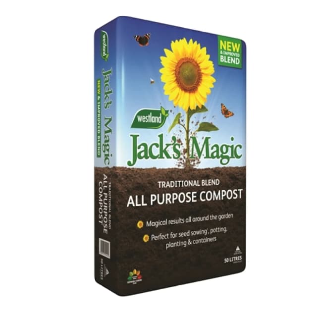 Westland Jack's Magic All Purpose Compost Peat reduced 50L 11054AWUK