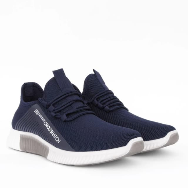 Crosshatch Crosshatch Men Nimbus Trainers in Navy Size: 7 Navy 7 Male 5059294181211