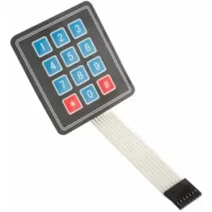 Whadda WPI300 3 X 4 Matrix Membrane Keypad