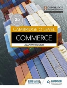 Cambridge O Level Commerce by Alan Whitcomb Book